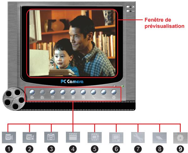 AIPTEK POCKET DV 8800 - Utilisation de la webcam - 1