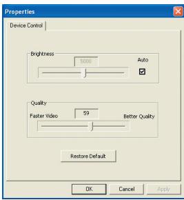 AIPTEK POCKET DV 8800 - Configuração das opções do item Source (Fonte) - 1