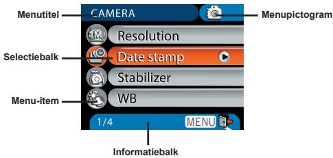 AIPTEK POCKET DV 8800 - Afbeelding menu - 1