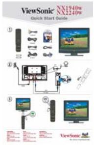 VIEWSONIC NX2240W - Contenu de l'emballage - 6