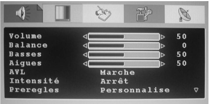 VIEWSONIC NX2240W - Menu principal - 2