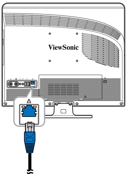 VIEWSONIC VPC100 ALL-IN-ONE - Connexion au réseau - 3