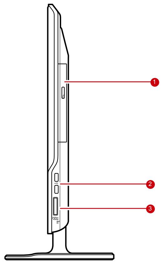 VIEWSONIC VPC100 ALL-IN-ONE - Vues de côté - 2