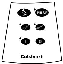 CUISINART CBT500WE - De bedieningstoetsen - 1