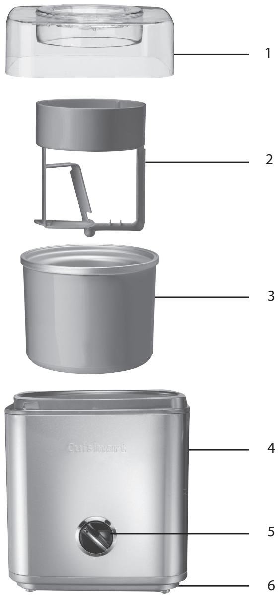 CUISINART ICE30BCE - DESCRIPCION DEL PRODUCTO - 1