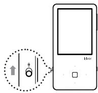 IRIVER E150 - Utilisation de la fonction VERROUILLAGE - 1