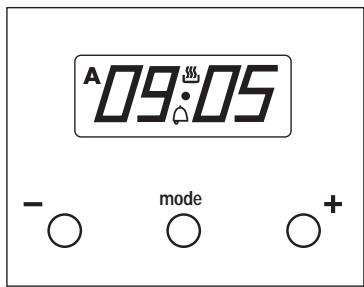 A 09:05 - ○ mode ○ +