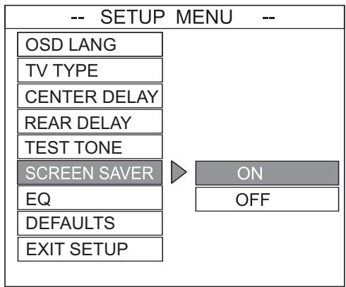 ALTEC LANSING PT8051 - Screen Saver Setting - 1