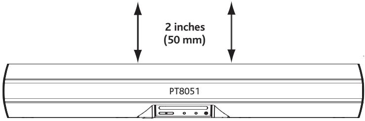 ALTEC LANSING PT8051 - Locating the PT8051 - 1