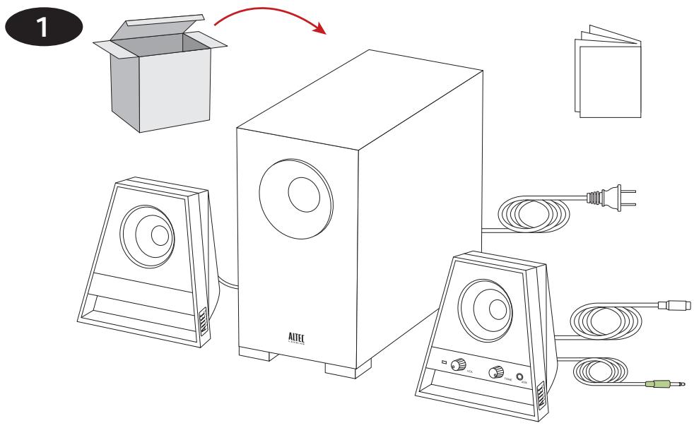 ALTEC LANSING VS2621 - 1