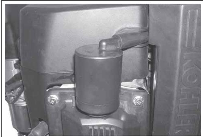 KOHLER CV20 - Modification du reniflard - 2
