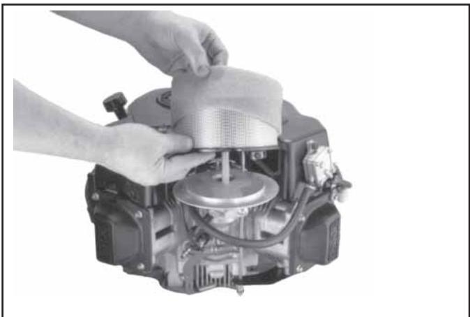 KOHLER CV20 - Entretien du pré-filtre (filtres standard et pour tondeuses commerciales) - 2