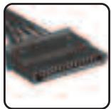 CORSAIR HX1000W - Corsair enhanced modular cable set, consisting of the following: - 1