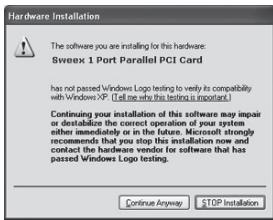SWEEX PU005V2 - Installation sous Windows 2000 et XP - 3