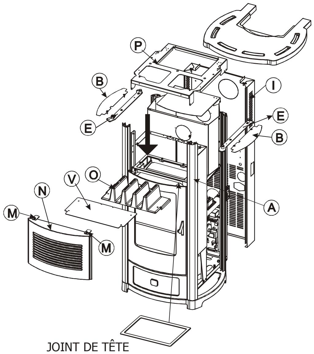 MCZ SUITE AIR - Poêles Suite et Club (côtés en céramique) Version AIR - 1