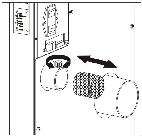 MCZ SUITE AIR - Nettoyage du filtré à air - 1