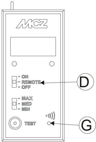 MCZ SUITE AIR - SYNCHRONISATION DE LA TÉLÉCOMMANDE - 1