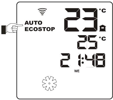 MCZ SUITE AIR - Activation, désactivation modalité ECO-STOP - 1