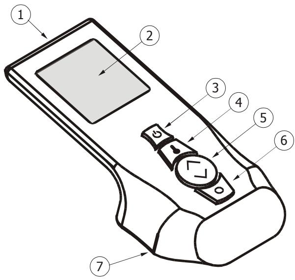 MCZ SUITE AIR - Télecommande LCD - 1