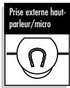 COBRA MICROTALK MT 975 - Prise externe haut-parleur/micro - 1