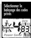 COBRA MICROTALK MT 975 - Pour balayer les codes privés : - 2