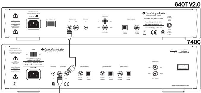 CAMBRIDGE AUDIO AZUR 740A - Menu de contrôle de marche/arrêt - 1
