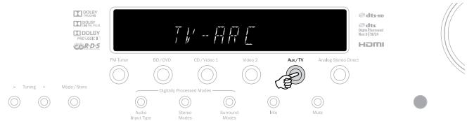 CAMBRIDGE AUDIO AZUR 351R - Utilisation de la fonction de audio (ARC) - 1