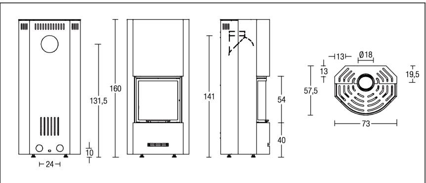 SEGUIN E 904 - Données techniques et dimensions : - 1