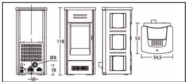 SEGUIN P 960 F - Données techniques et dimensions - 1