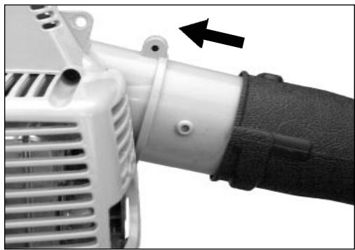 ECHO PB-200 - INSTALLATION DES TUBES DE SOUFFLANTE - 1