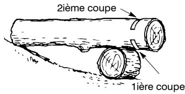 POULAN 1630 - COMMENT TRONCONNAGE UTILISANT UN RONDIN OU UN CHEVALET - 1