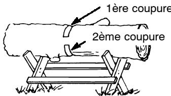 POULAN 2250 - Utilisation d'un stand de support - 2
