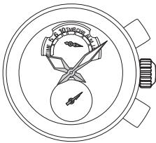 SEIKO 7T84 ANALOG QUARTZ - Couronne - 3
