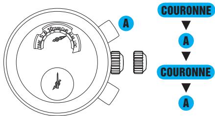 SEIKO 7T84 ANALOG QUARTZ - - Fonction de démonstration sonore (vérification du son d'alarme) - 1