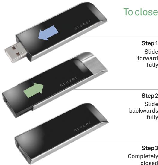 SANDISK CRUZER CONTOUR OPEN/CLOSE - SanDisk® - 2