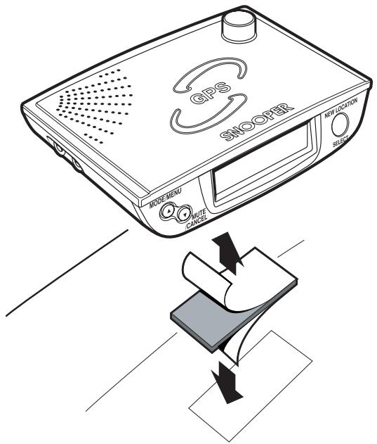 SNOOPER SENTINAL - Installation du sNOOPER sentinel avec la fixation velcro - 1