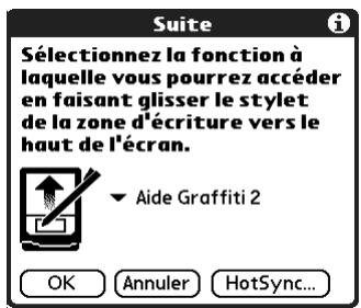 PALM ZIRE 21 - Pour modifier les préférences du stylet : - 1