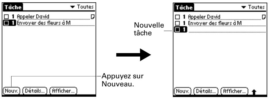 PALM ZIRE 21 - Création de tâches - 1