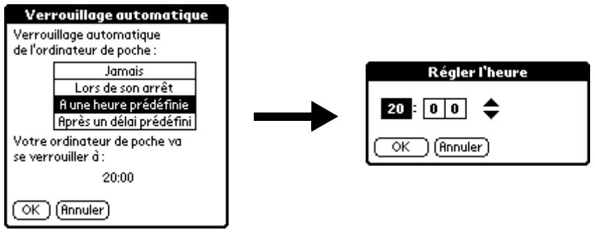 PALM ZIRE 21 - Verrouillage de votre ordinateur de poche - 2