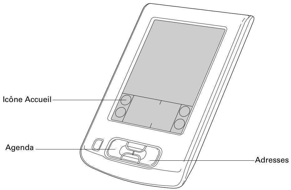 PALM ZIRE 21 - Ouverture des applications - 1