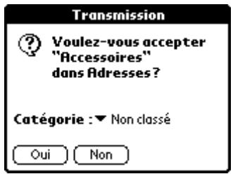 PALM ZIRE 21 - Pour recevoir des données transmises par infrarouge : - 1