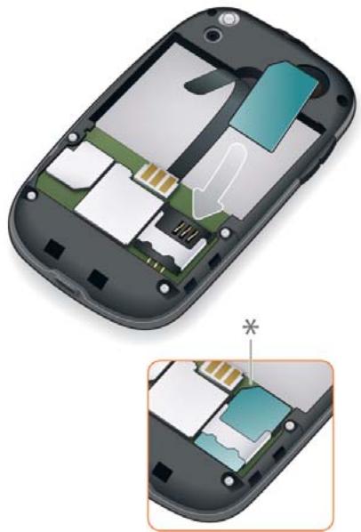 PALM PRE PLUS O2 - Insérer la carte SIM - 5