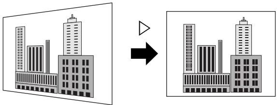 NEC DT20 - - Comment corriger la distorsion trapézoidale - 5