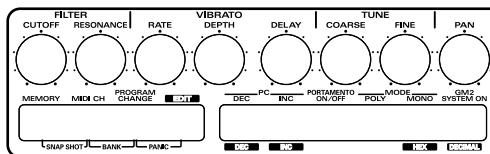 EDIROL PCR-50 - GM2 set (MEMORY: 0) - 2