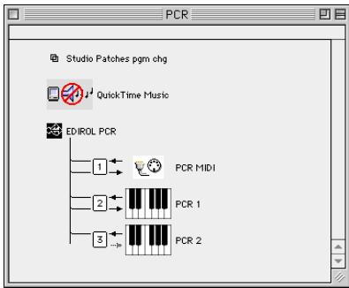 EDIROL PCR-50 - AppleTalk - 7