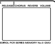 EDIROL PCR-50 - GM2 set (MEMORY: 0) - 5