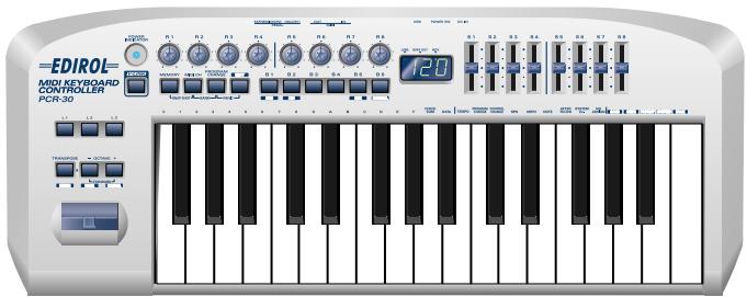 EDIROL PCR-50 - ●MIDI Keyboard Controller - 1