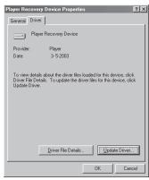 TEAC MP-350 - Installation manuelle du logiciel du lecteur - 11