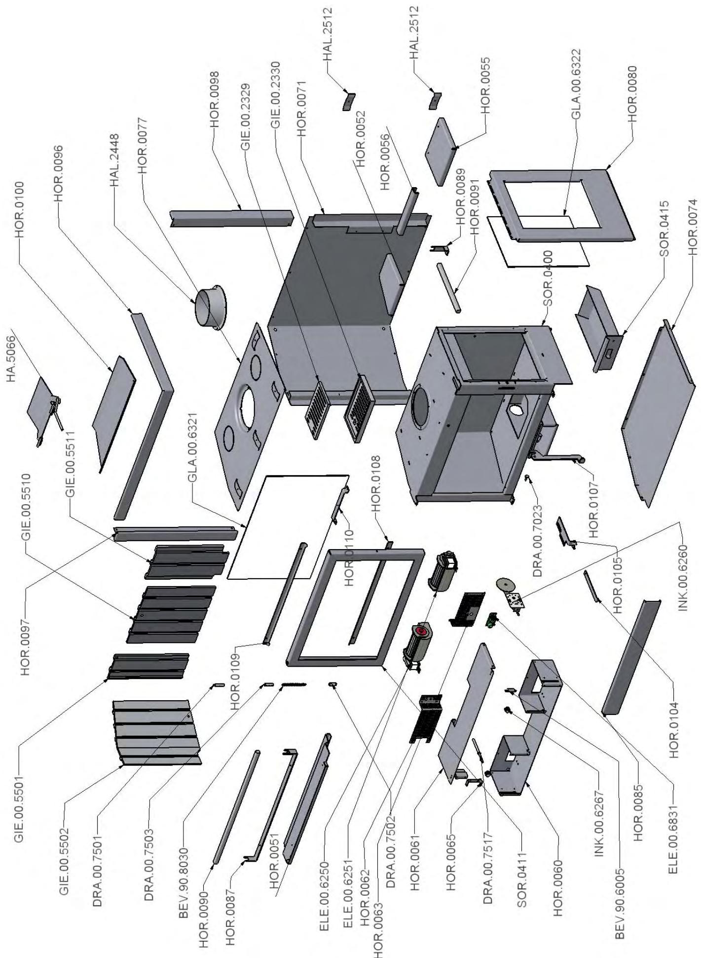 WANDERS ORIANA - Technische tekeningen / Technical drawings Dessins techniques / Technische Zeichnungen - 11