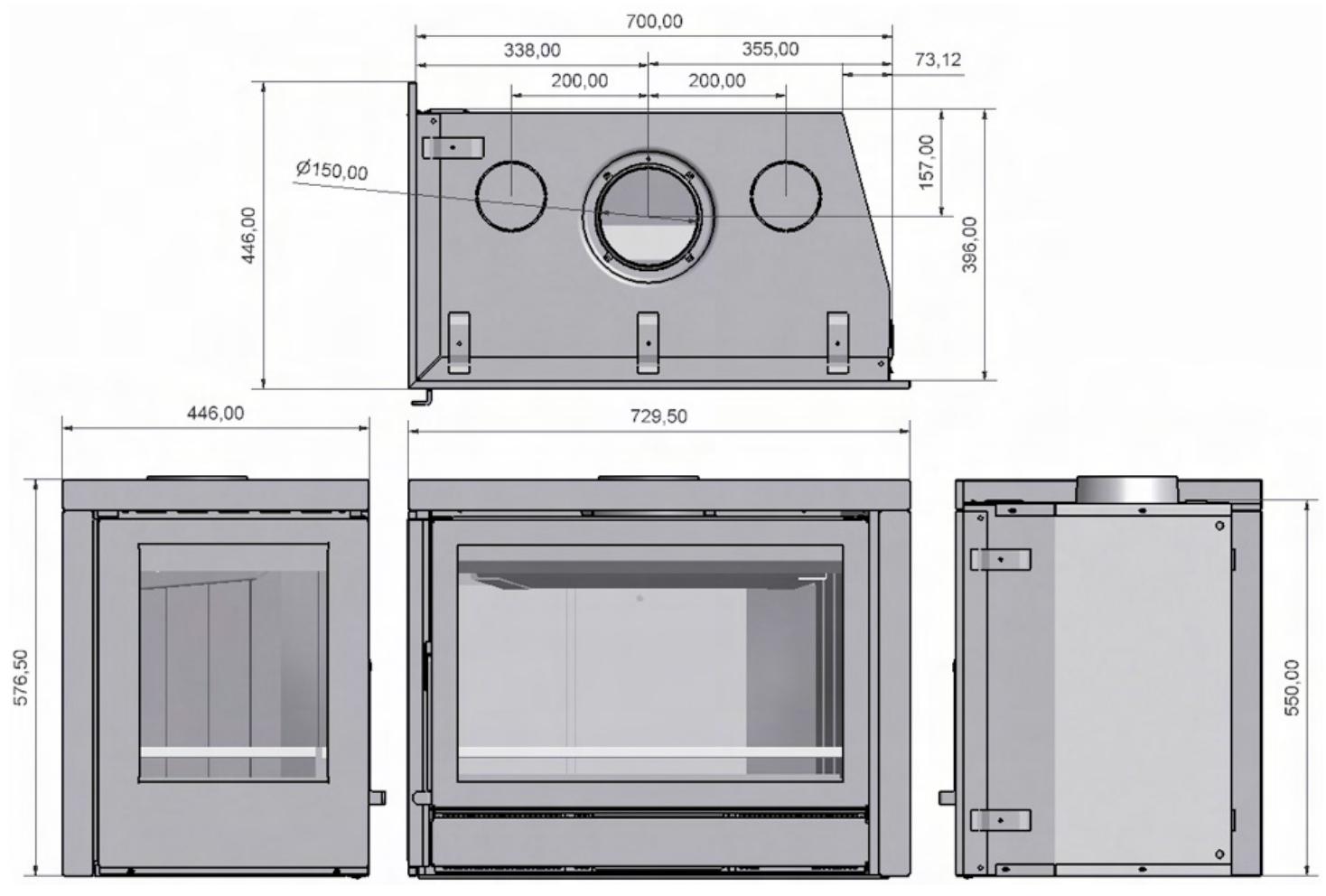 WANDERS ORIANA - Technische tekeningen / Technical drawings Dessins techniques / Technische Zeichnungen - 3